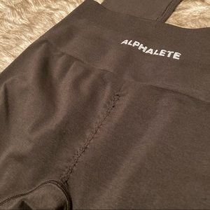 DAMAGED Alphalete Amplify Leggings Mocha M